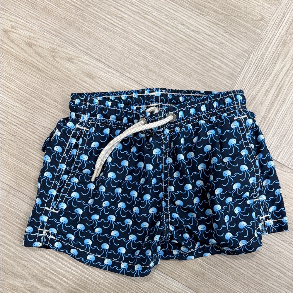 MC2 Saint Barth Navy and Light Blue Women's Shorts